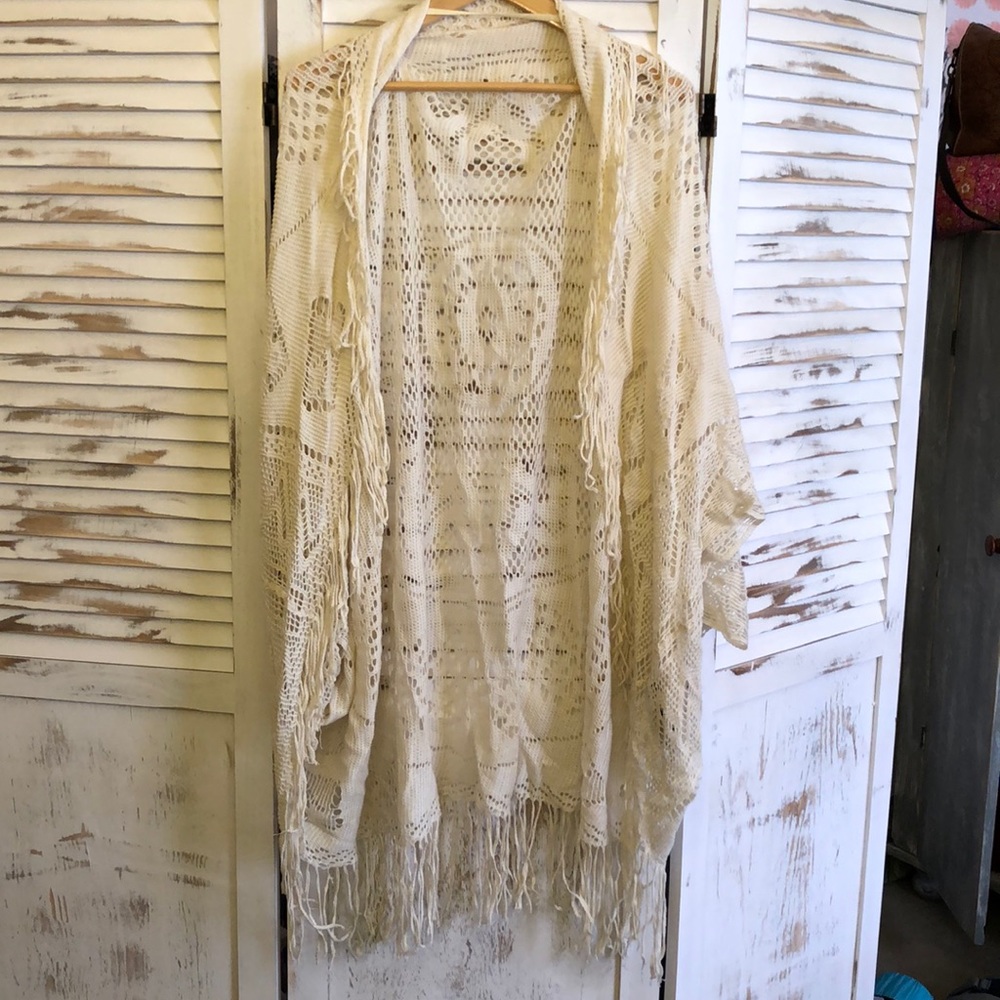 Knit kimono (BUNDLE4+items=25%off)